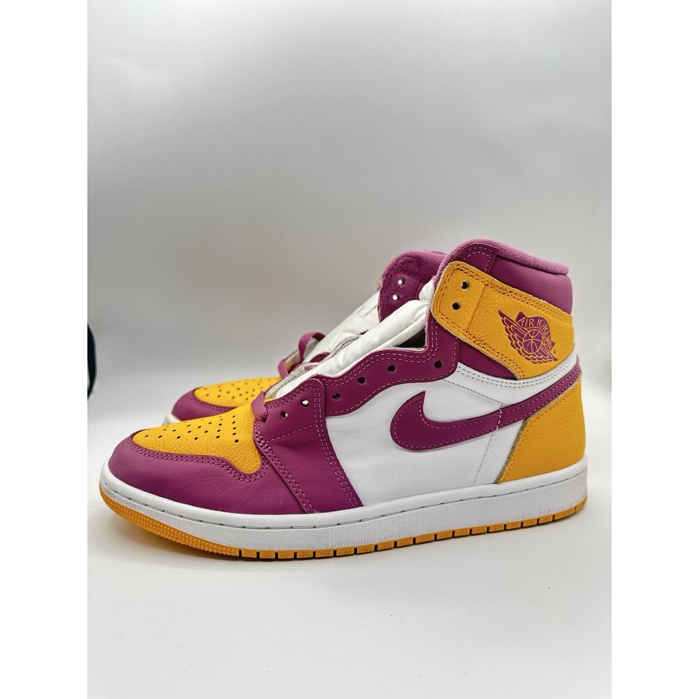 Nike Air Jordan 1 Retro High OG Brotherhood 2022 Men's Sneakers White Purple